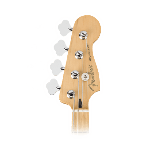 Clavijas de afinación de un Bajo con notas alternativas